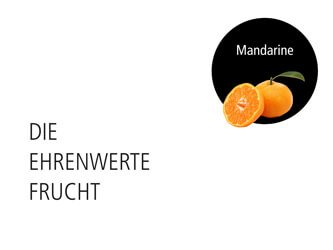 Duftbild Mandarine 